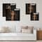 Designart - Portrait of African American Woman IV - Modern Print on Natural Pine Wood